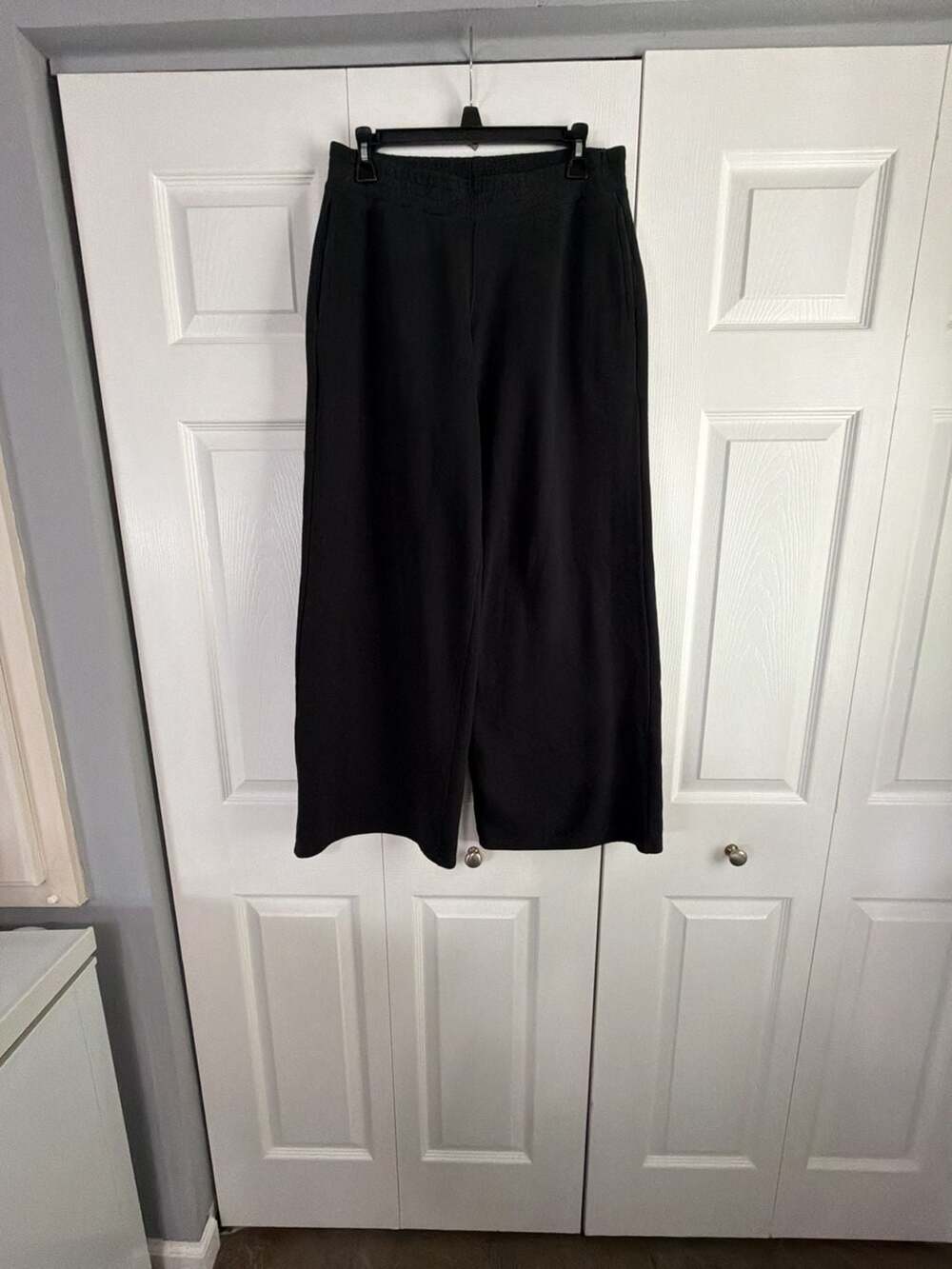 Hollister Wide Leg Pants Size S Black